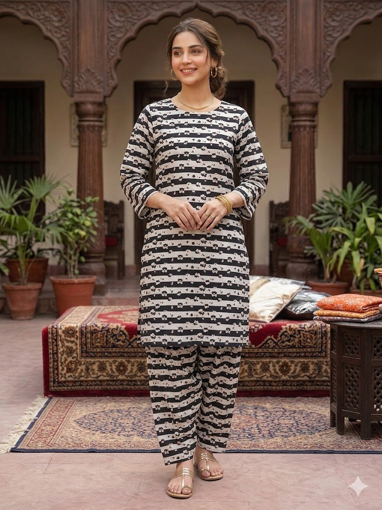 All Over Digital Printed Summer Cotton-2PC