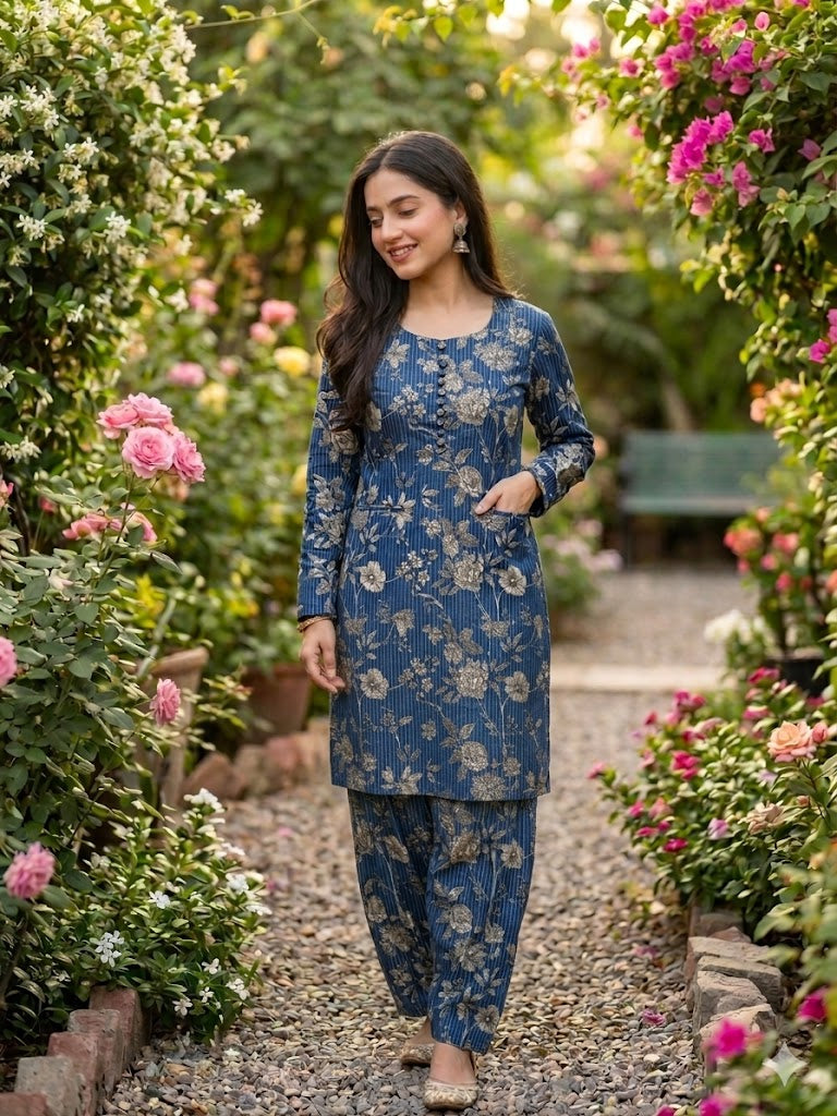 All Over Digital Printed Summer Cotton-2PC