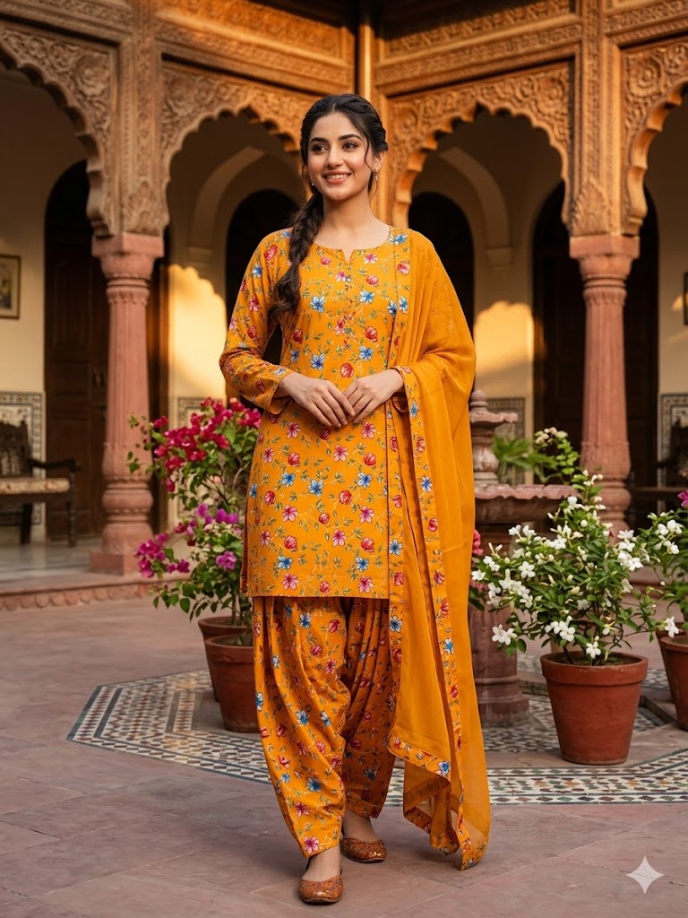 All Over Digital Printed Summer Cotton-2PC