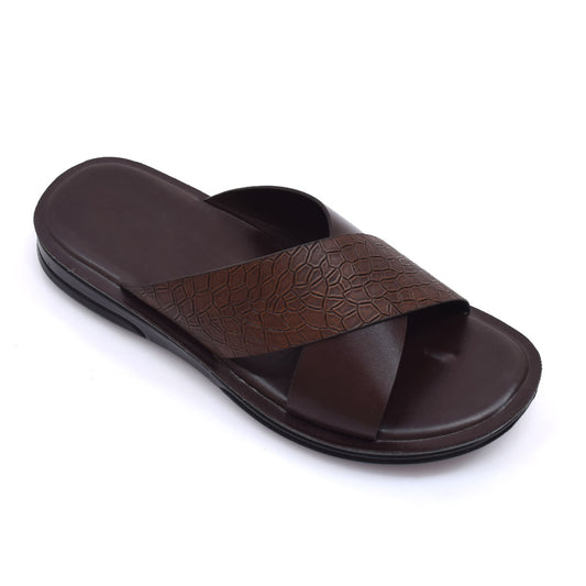 Crown Cross Brown Slides