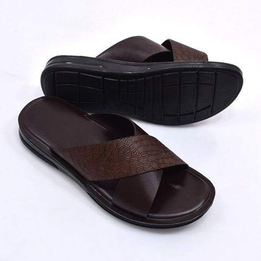Crown Cross Brown Slides