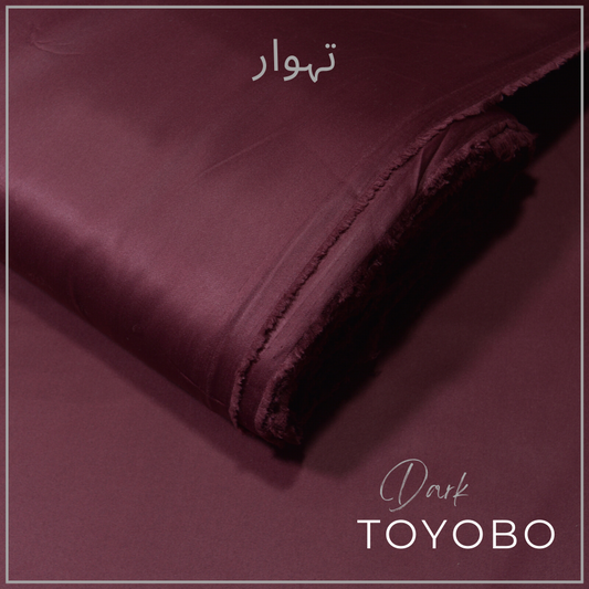 Dark Toyobo Reddish Maroon
