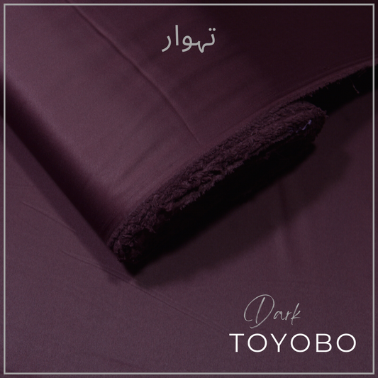 Dark Toyobo Dull Maroon