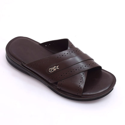 Elite Buckle Brown Slide - W4