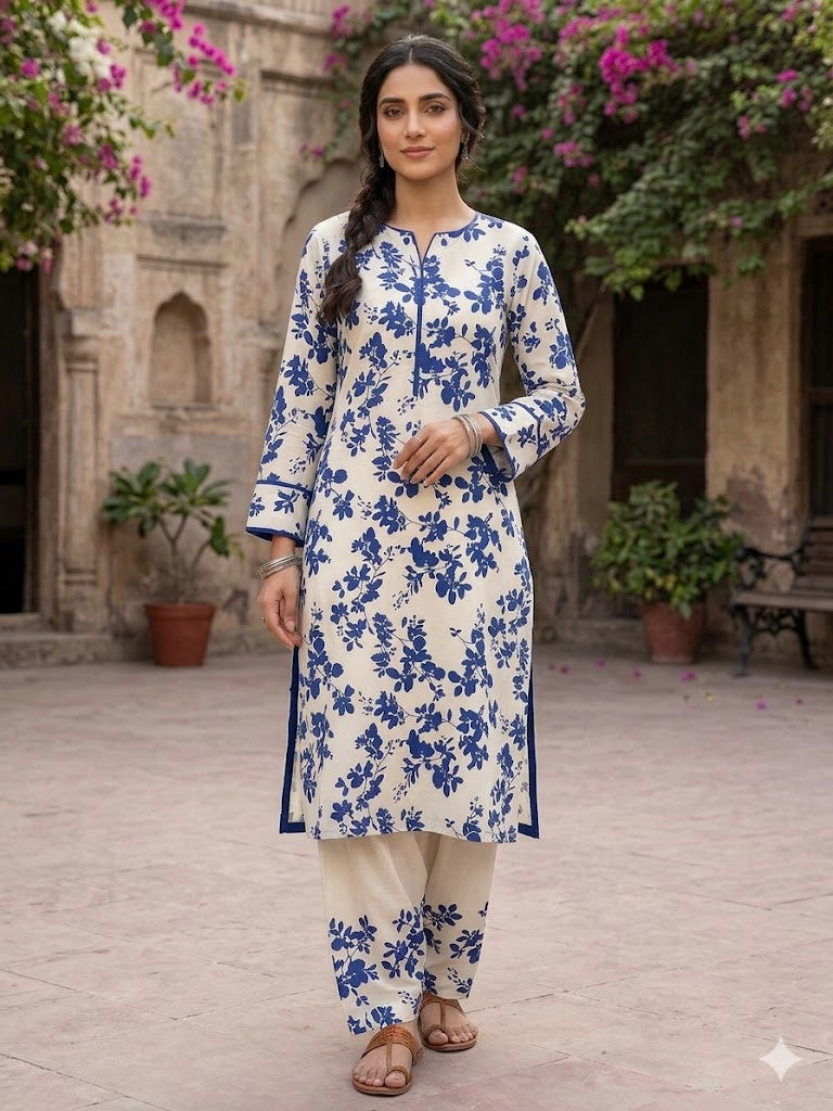 All Over Digital Printed Summer Cotton-2PC