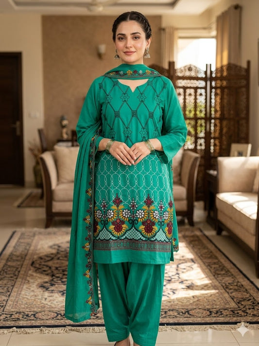 Arabic Linen 2 PC - Cord Set