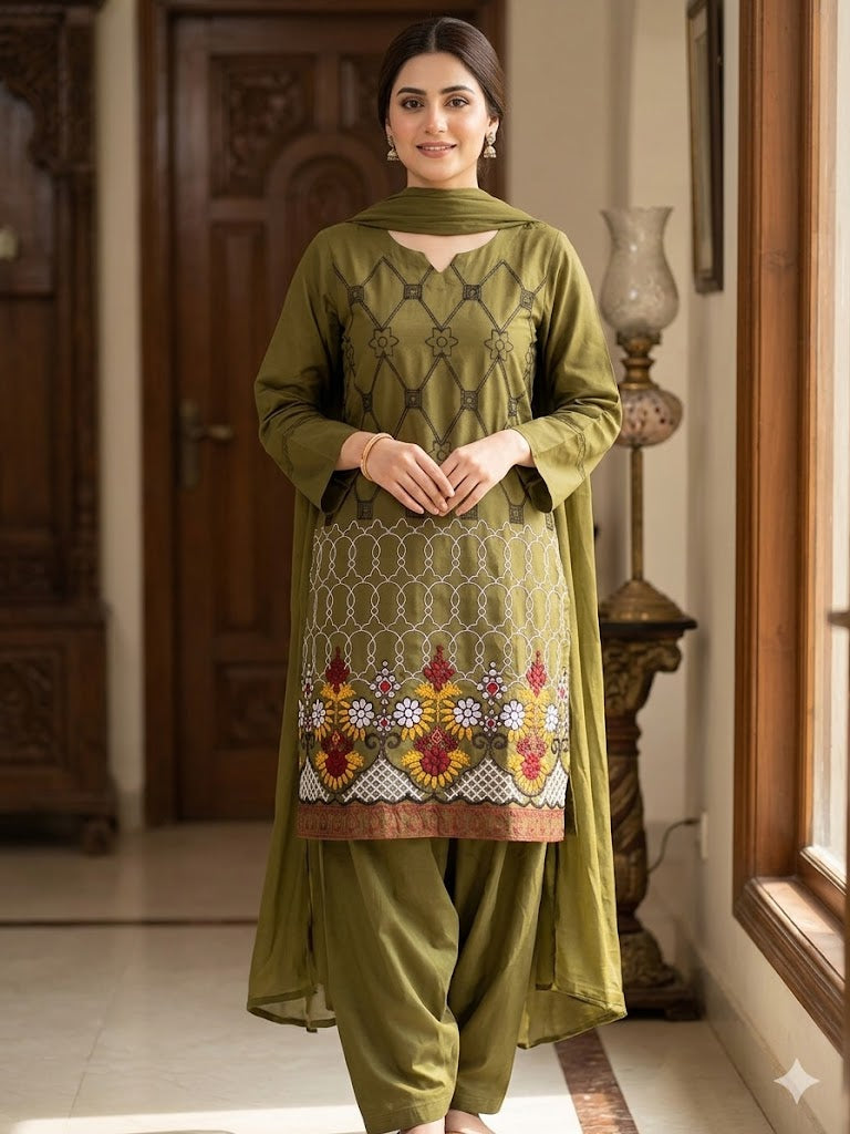 Arabic Linen 2 PC - Cord Set