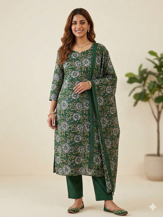 All Over Digital Printed Summer Cotton-2PC