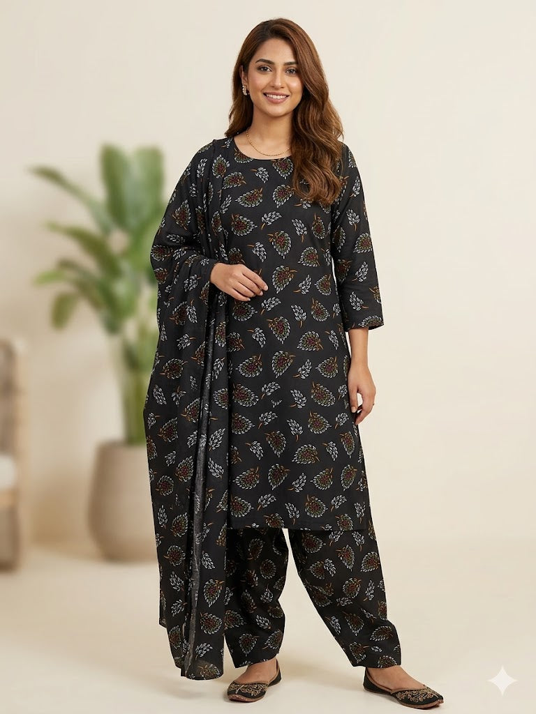 All Over Digital Printed Summer Cotton-2PC