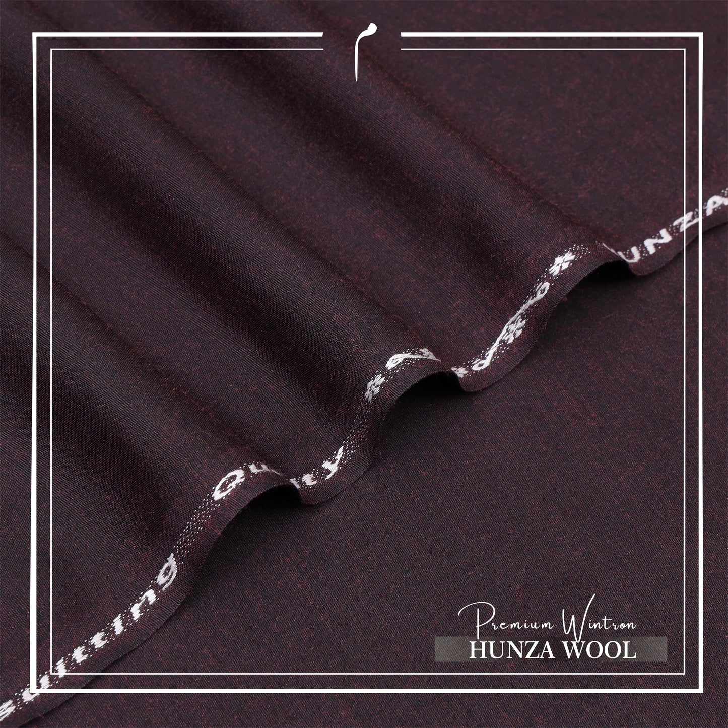 HUNZA WOOL - Maroon - HW - 04