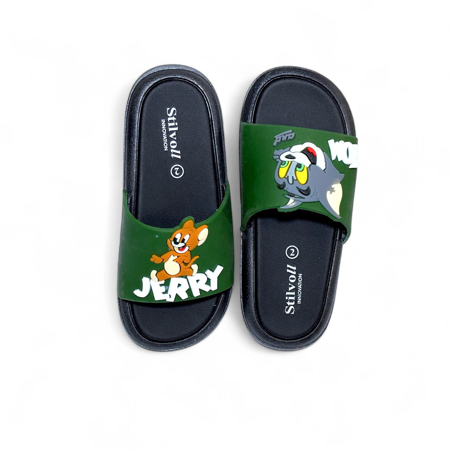 Imported Green Tom&Jerry Slides