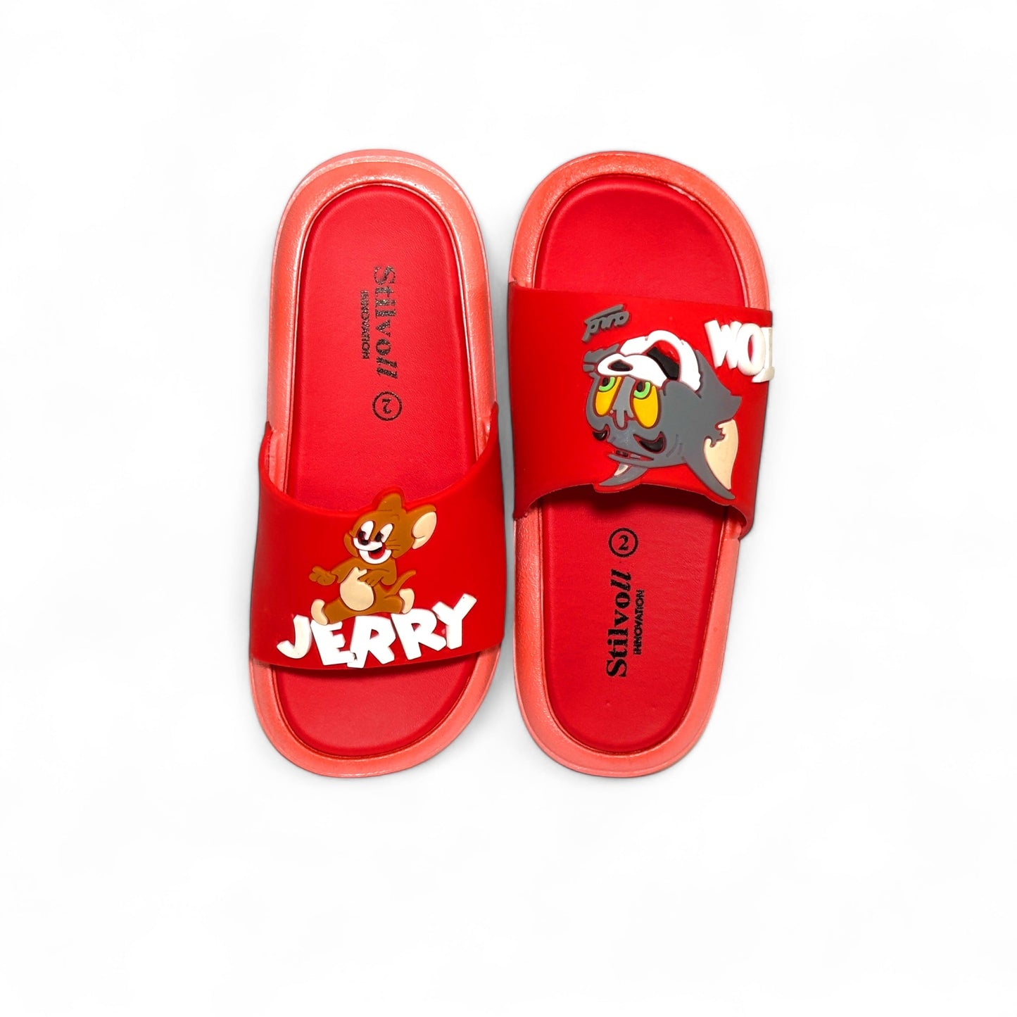 Imported Red Tom&Jerry Slides