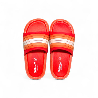 Imported Multi Lines Red Slides