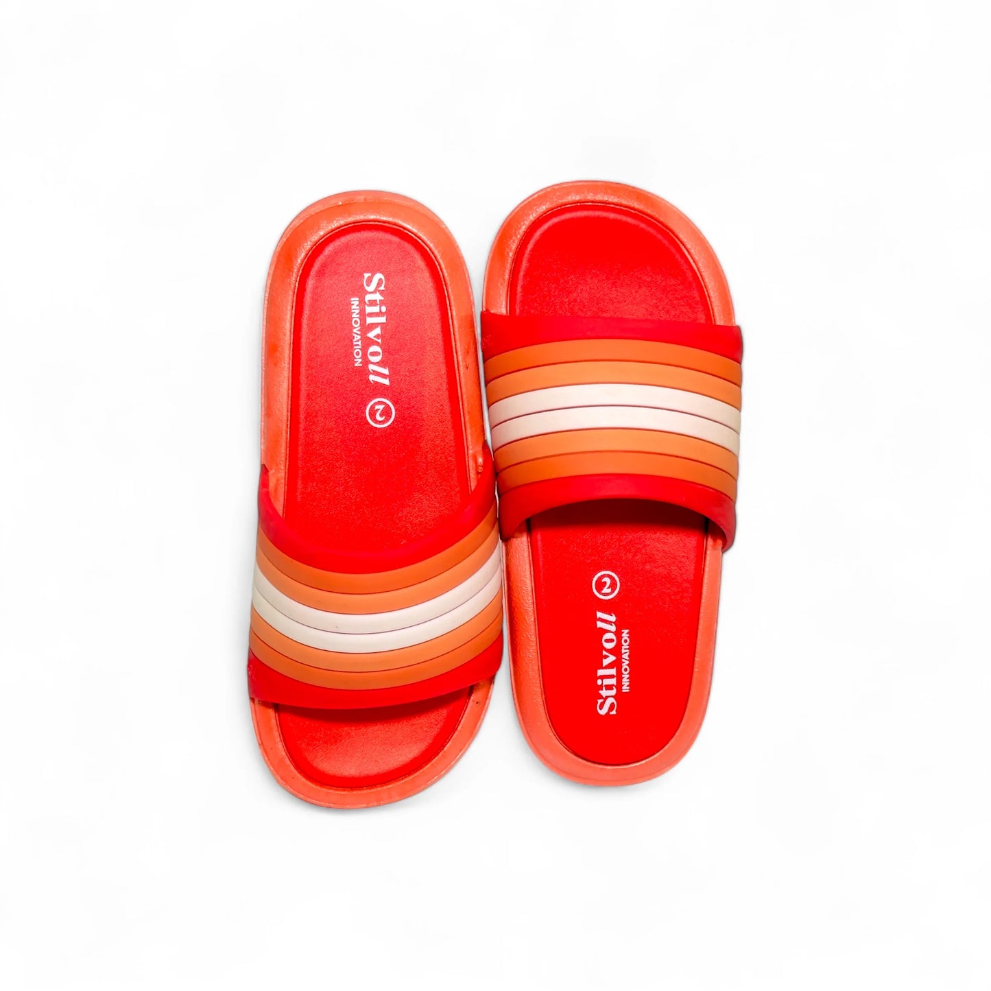 Imported Multi Lines Red Slides