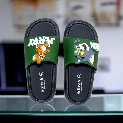 Imported Green Tom&Jerry Slides