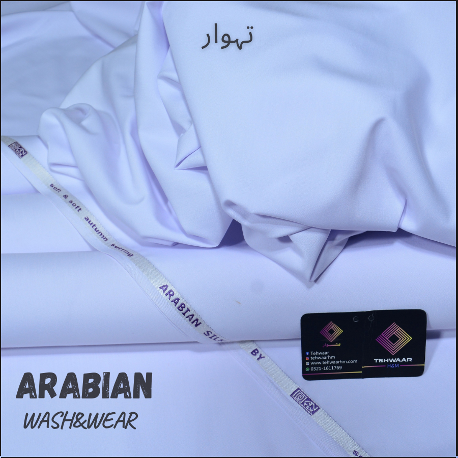 Buy 1 Get 1 Free - Arabian Wash & Wear-White