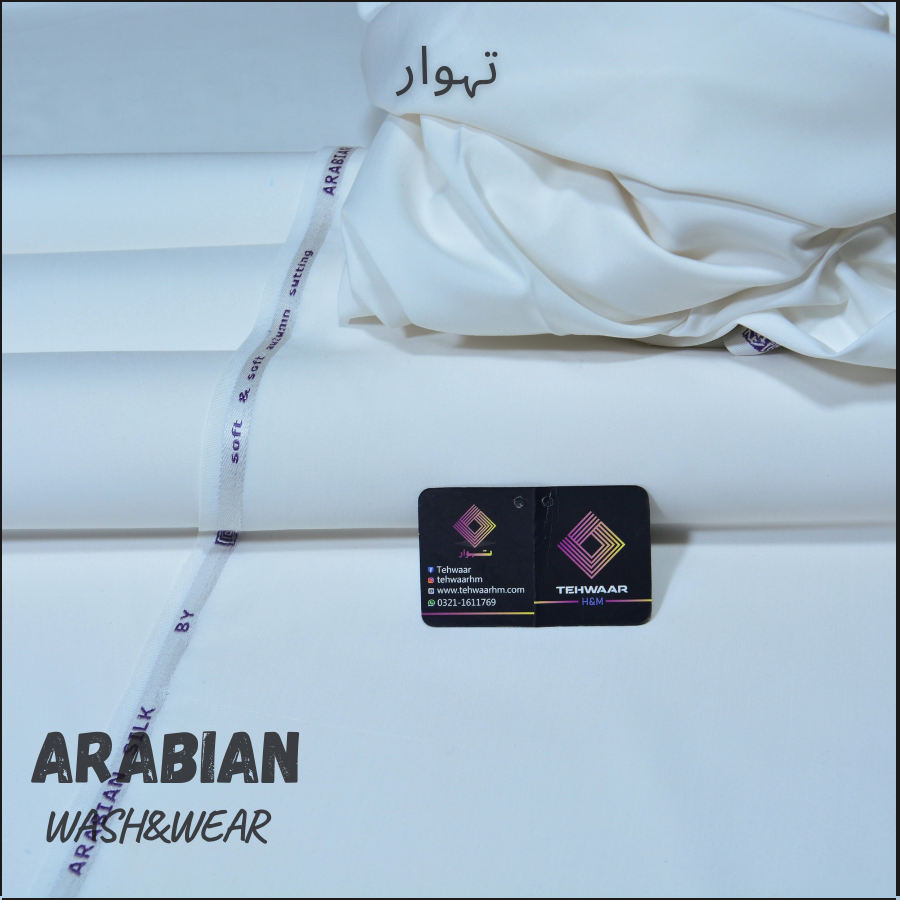 Buy 1 Get 1 Free - Arabian Wash & Wear-Off White